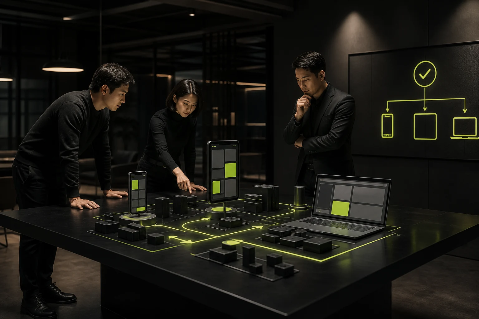 APP、H5与响应式网站对比的视觉化说明