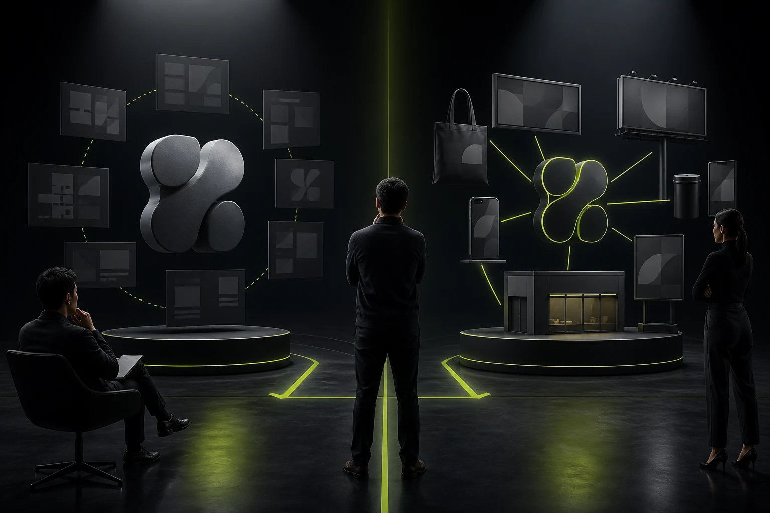 图形Logo提高视觉灵活性，但认知要靠积累的视觉化说明