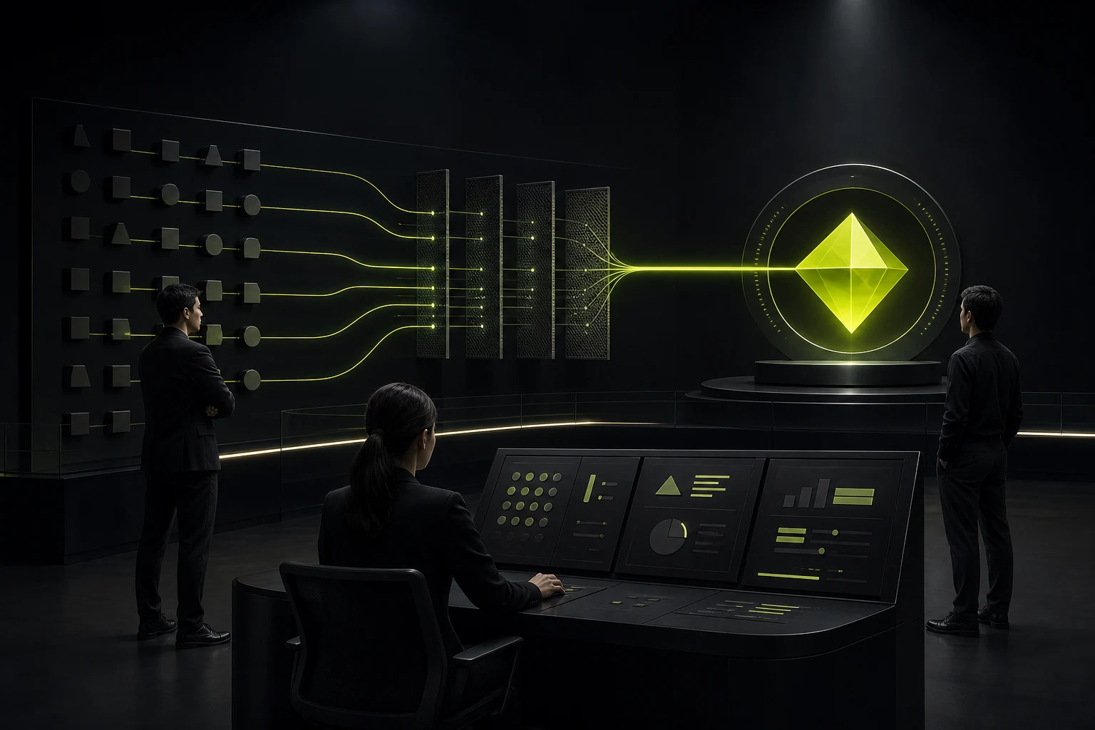 Visual explanation that an operable membership system is more complex in the back office
