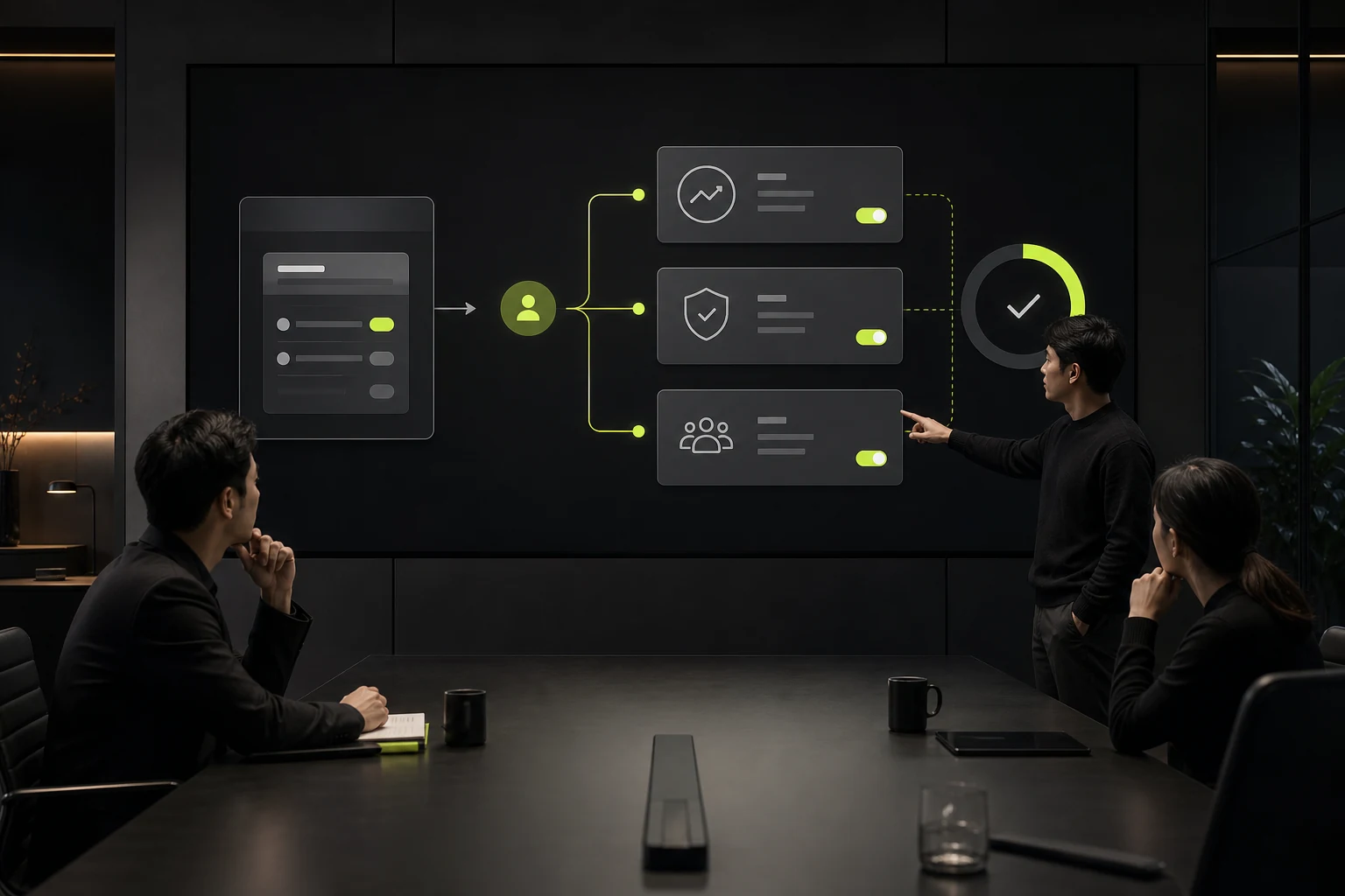 Secondary Settings should be organized by "purpose" rather than allowing users to view the visual description of the technical checklist