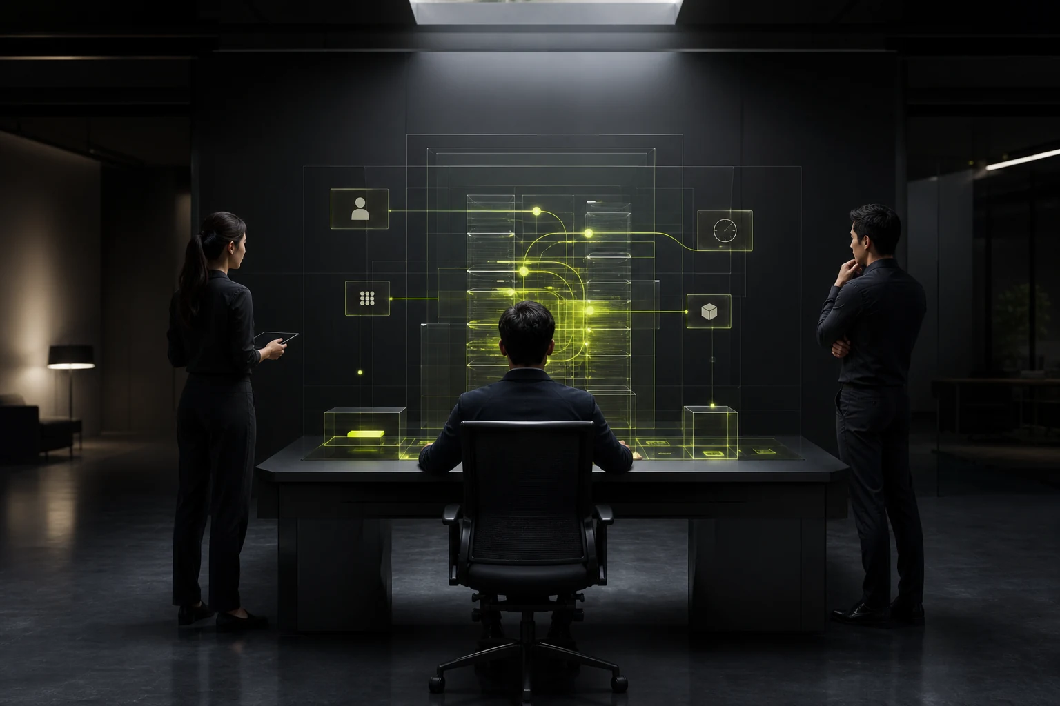 Should the audit log be able to provide a visual explanation of "who, when, and what did the AI do?