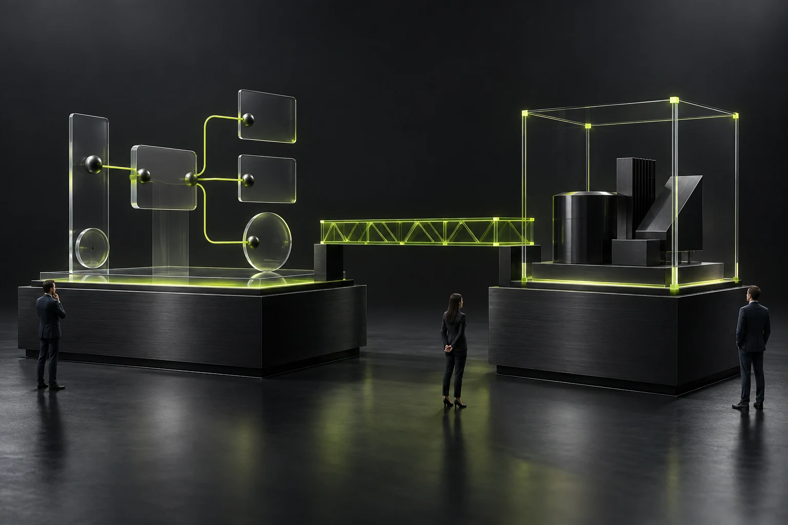 Image scene separating and checking conceptual illustrations and real evidence