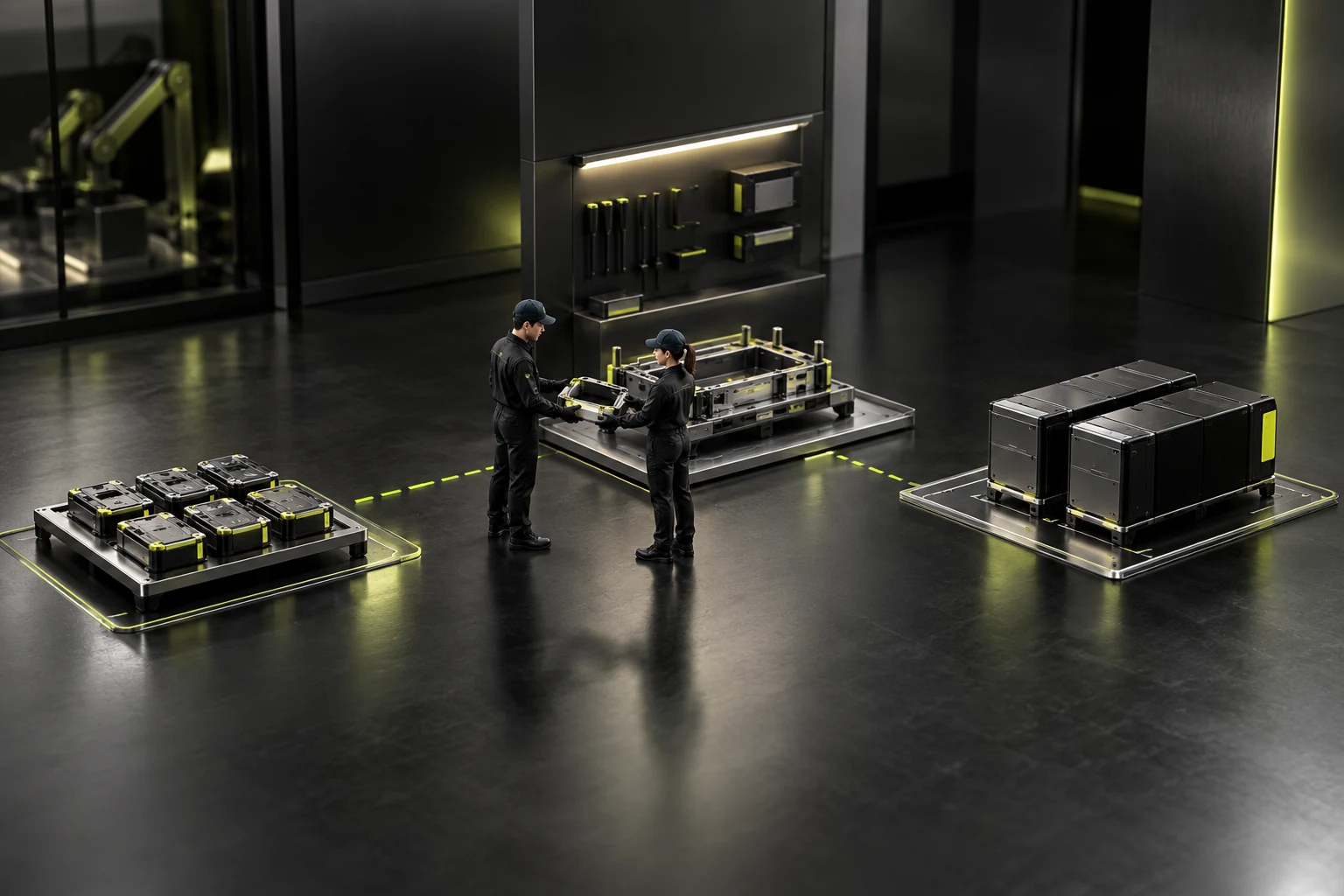 团队协作示意