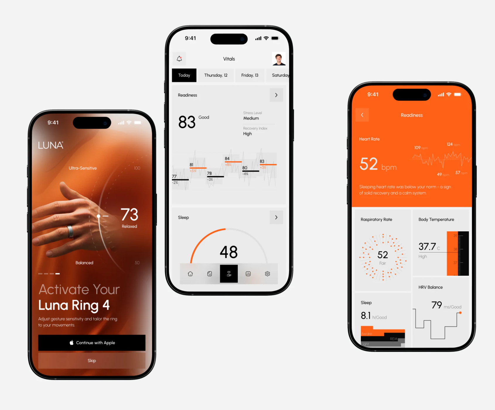 App screen