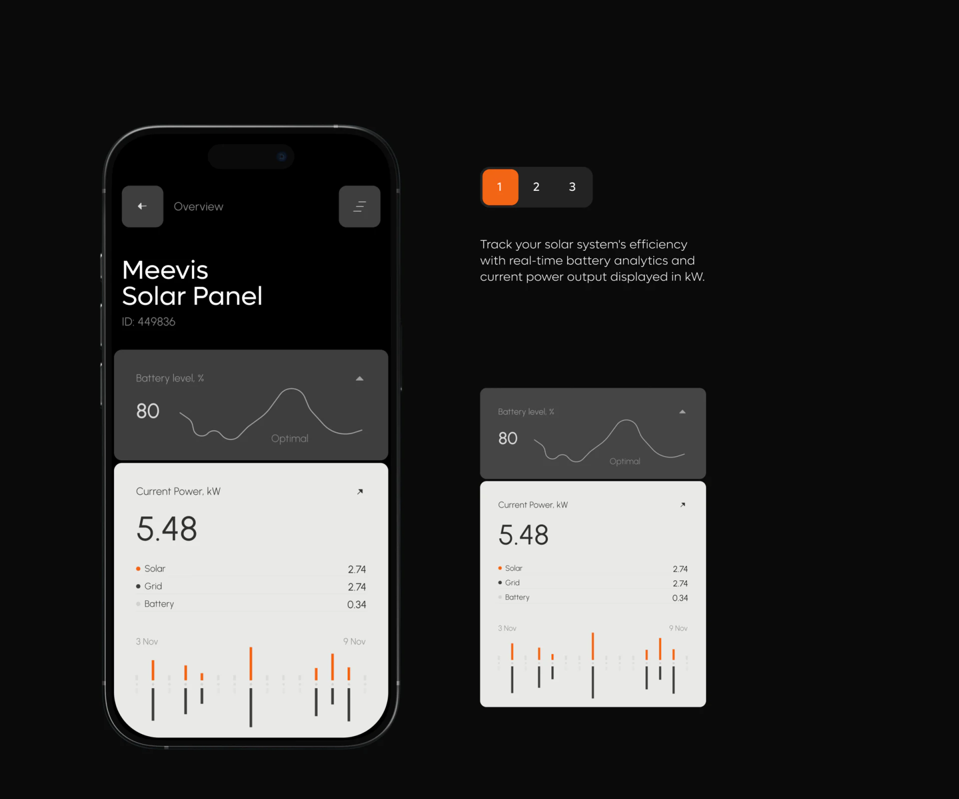 App screen