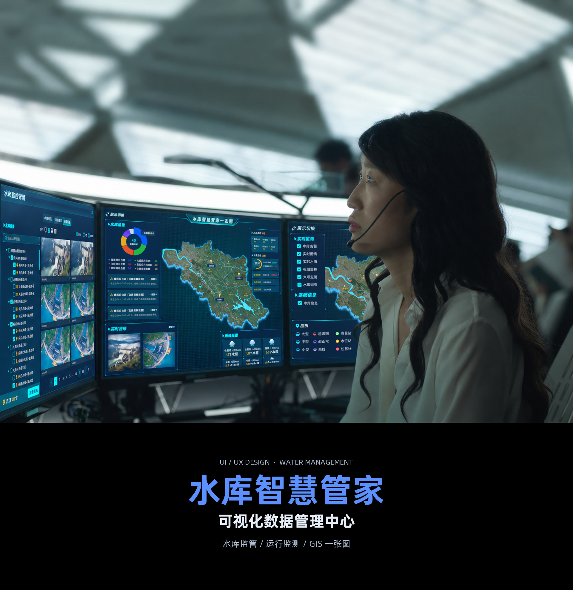 水库智慧管家｜可视化数据管理中心