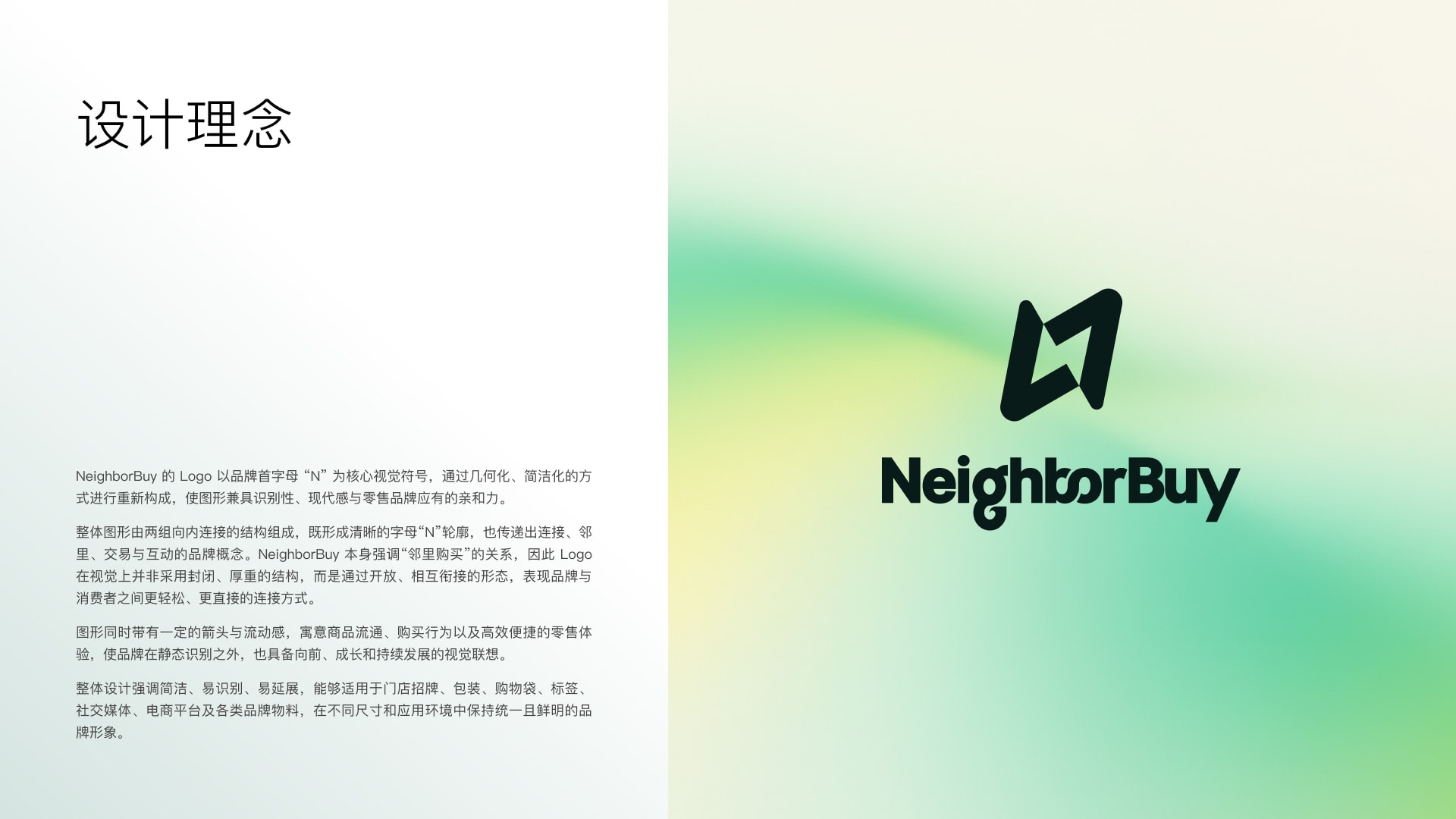NeighborBuy 加拿大零售与批发品牌 LOGO 设计
